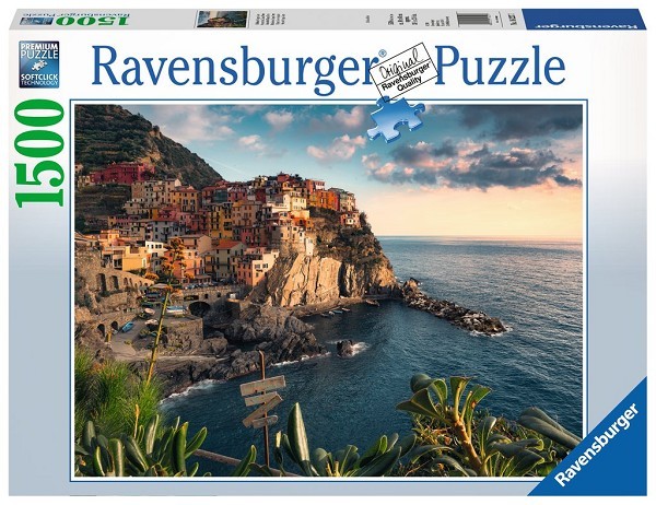 Ravensburger puzzel Uitzicht op Cinque Terre 1500 stukjes