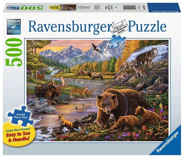 Ravensburger puzzel Wilderness 500 stukjes