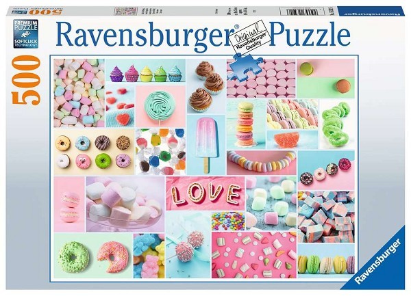 Ravensburger Puzzel Zoete verleiding 500 stukjes