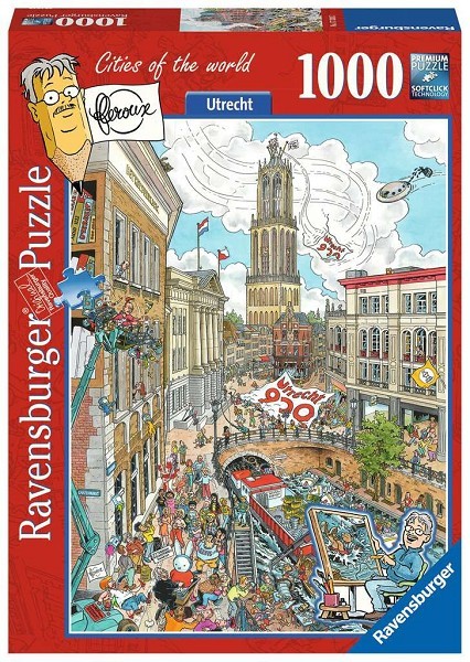 Ravensburger Ravensburger puzzel Fleroux Utrecht - Legpuzzel - 1000 stukjes