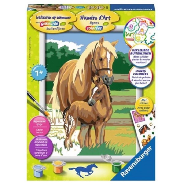 Ravensburger Schilderen op nummer Paardenliefde