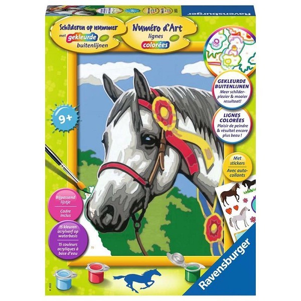 Ravensburger Schilderen op nummer Racepaard