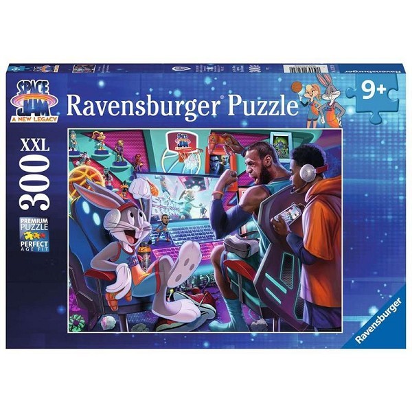 Ravensburger Space Jam Gamestation puzzel 300 stukjes Vanaf 9 jaar