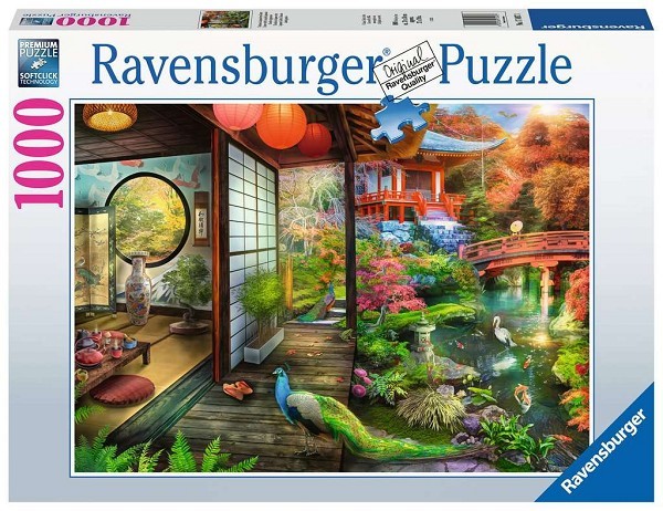 Ravensburger Theehuis in Japanse tuin puzzel 1000 stukjes