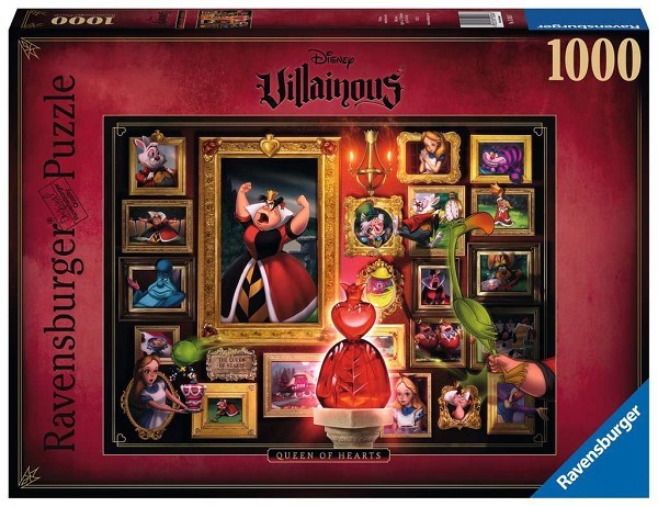 Ravensburger Villainous:Queen of Hearts puzzel 1000pcs