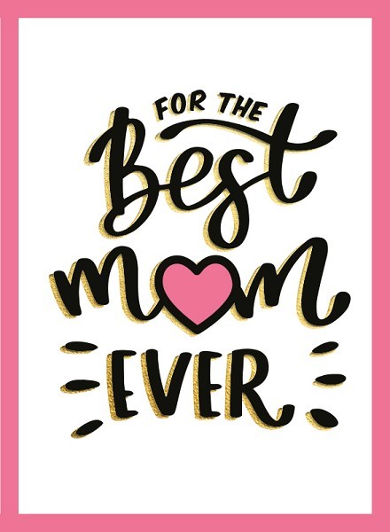 Rebo For the best mum ever - Cadeauboek