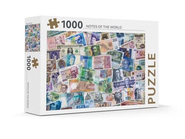 Rebo puzzel Notes Of The World 1000 stukjes