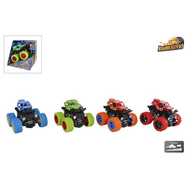 Roadblasters bigfoot monster 4x4 truck frictie 9cm