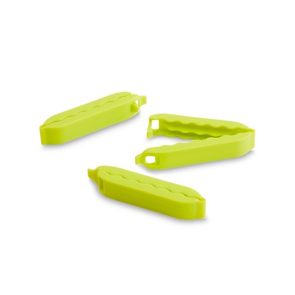 Rotho Onda sluitclips set a 10 stuks ca. 8cm lime groen