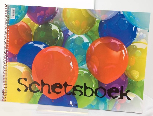 Schetsboek ballon 297x420 pak a 5 stuks