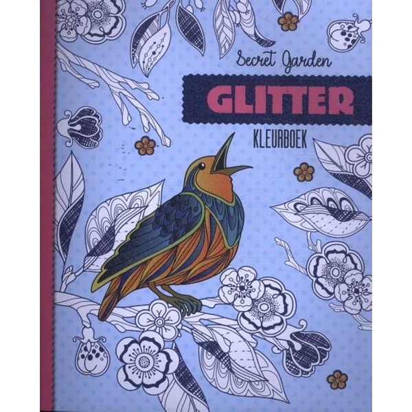 Secret Garden glitter kleurboek 60blz