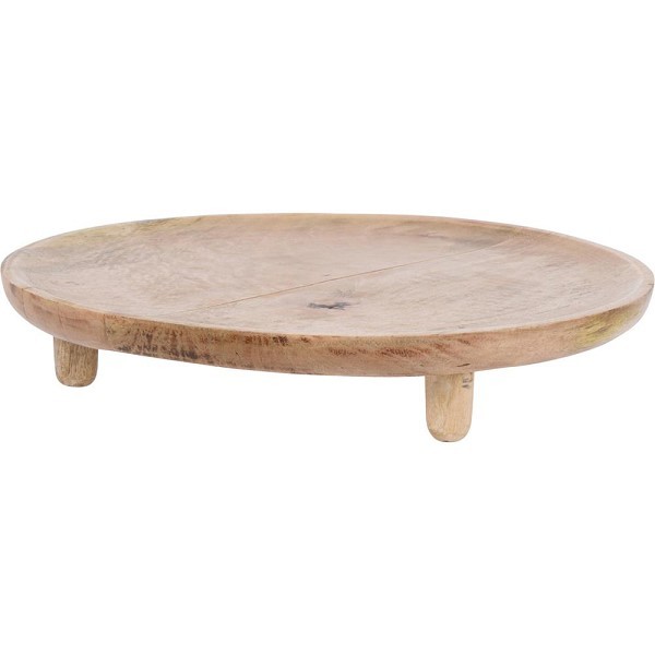 Serveerplateau rond Ø37cm mango hout