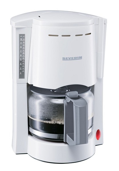 Severin KA4478 Filter koffiezettapparaat 10 kops wit/grijs 800W