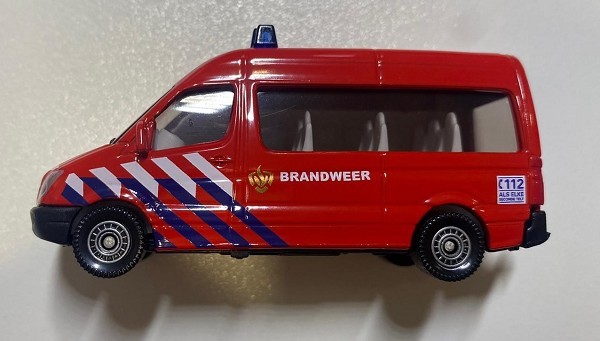 Siku 0808 Mercedes Sprinter Brandweer bus 8,2cm