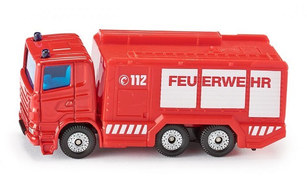 Siku 1034 Tankbrandweerwagen 84x31x36mm rood