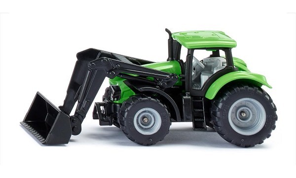 Siku 1394 Deutz Fahr tractor met voorlader 93x35x42mm