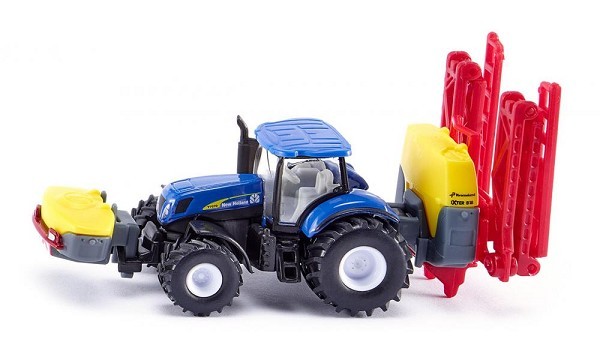 Siku 1799  New Holland met Kverneland gewasbeschermingscombinatie, 1:87