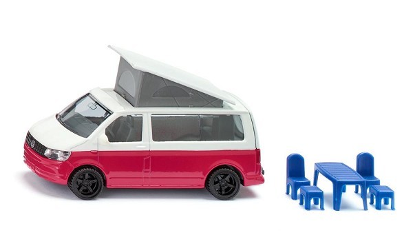 Siku 1922 VW T6 California met beweegbaar dak  met accessoires 1:50 104x45x66mm