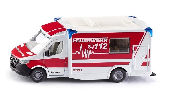 Siku 2115 Mercedes Sprinter Ambulance (Duits) 127x50x55mm