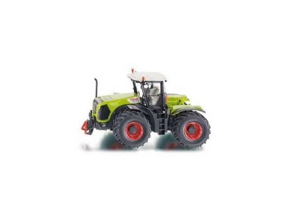 siku 3271, Claas Xerion 5000 Tractor, 1:32, metaal/kunststof, groen, Ackermann-besturing en trekhaak