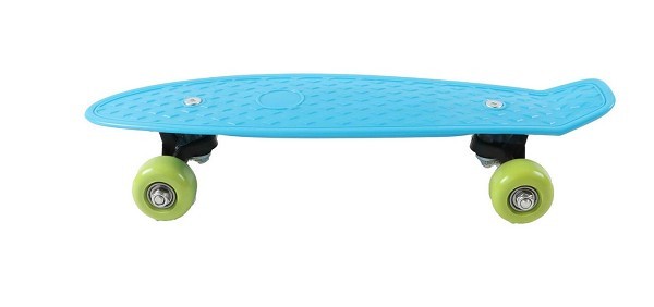 Skateboard blauw 42cm