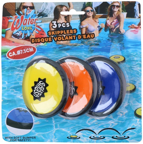 Skippler waterdisc Ø7,5cm set a 3 stuks