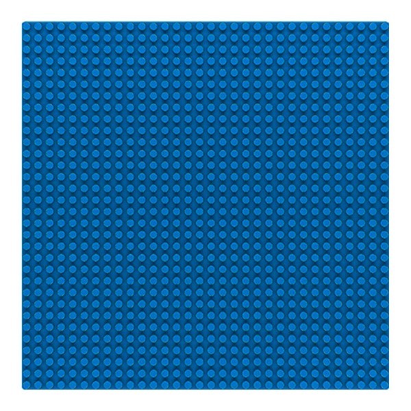 Sluban Basisplaat 25,6x25,6cm blauw