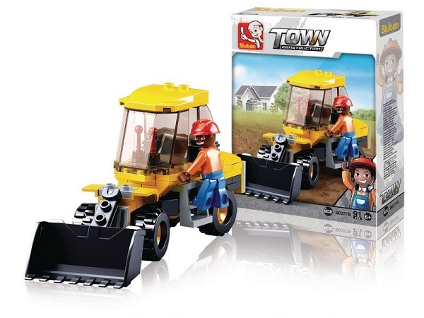 Sluban Town Construction kleine shovel