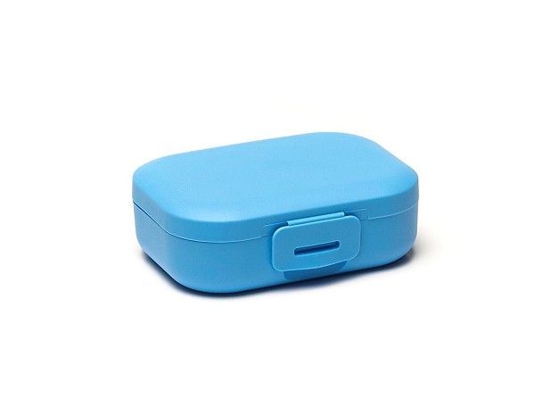 Snack Box blauw 9x8cm