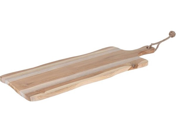 Snijplank Teak Met Handvat 20x59x1,5cm