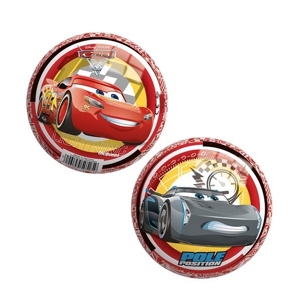 Speelbal Cars vinyl Ø13cm zak a 10 stuks