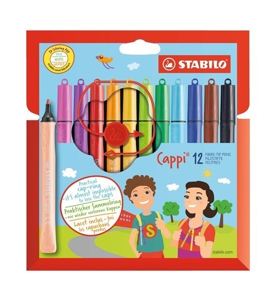 Stabilo cappi etui 12 st