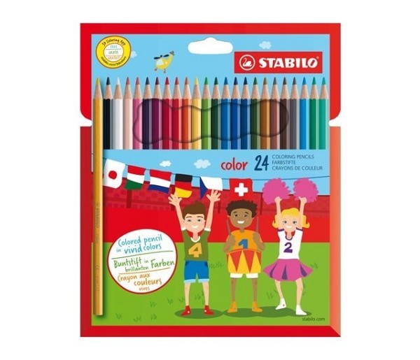 Stabilo kleur etui 24 stuks