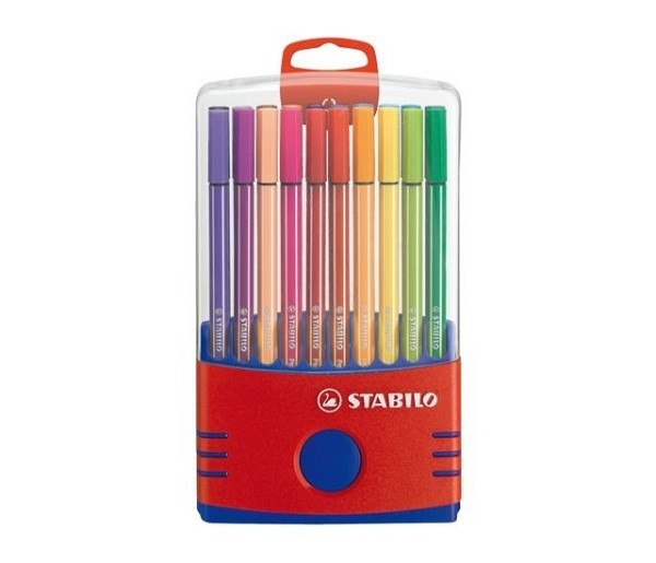 Stabilo pen 68 colorparade doos a 20 stuks