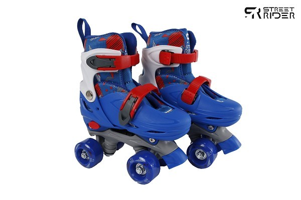 Street Rider rolschaatsen blauw verstelbaar maat 27-30