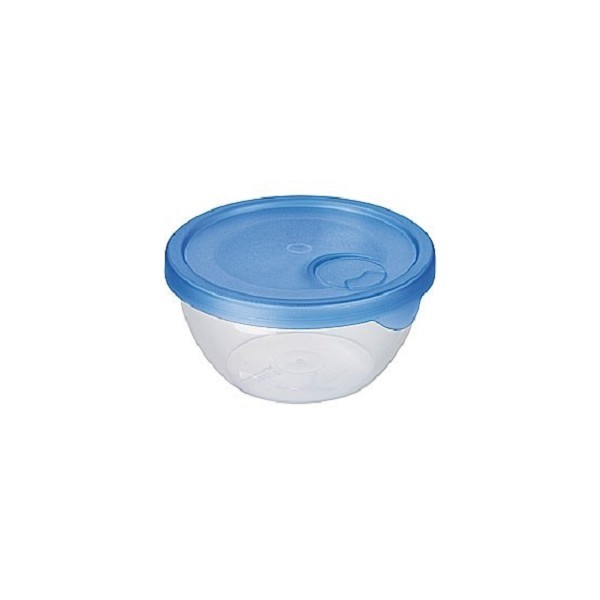 Sunware Club Cuisine voorraaddoos 500ml transparant blauw dia 13cm h 6.5cm