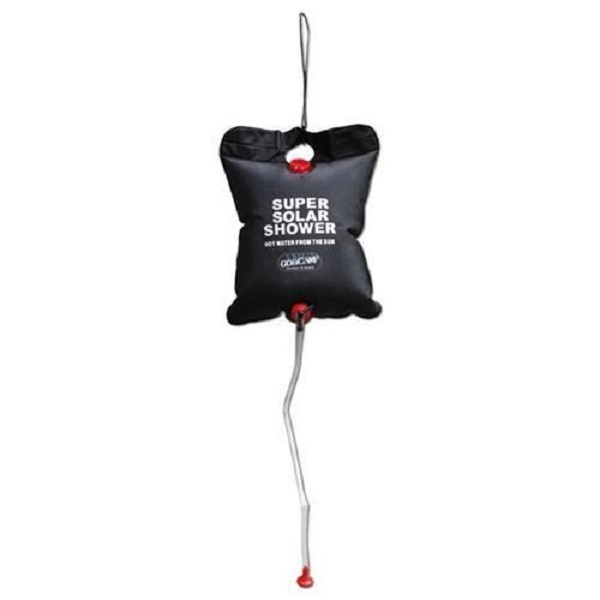 Super solar shower Redcliffs 15 liter Campingdouche