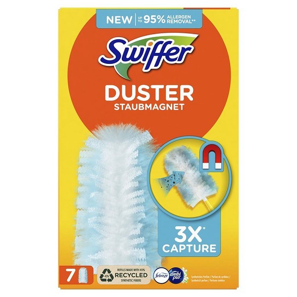 Swiffer Duster AmbiPur Febreze Stofmagneet navulling doosje a 7 stuks