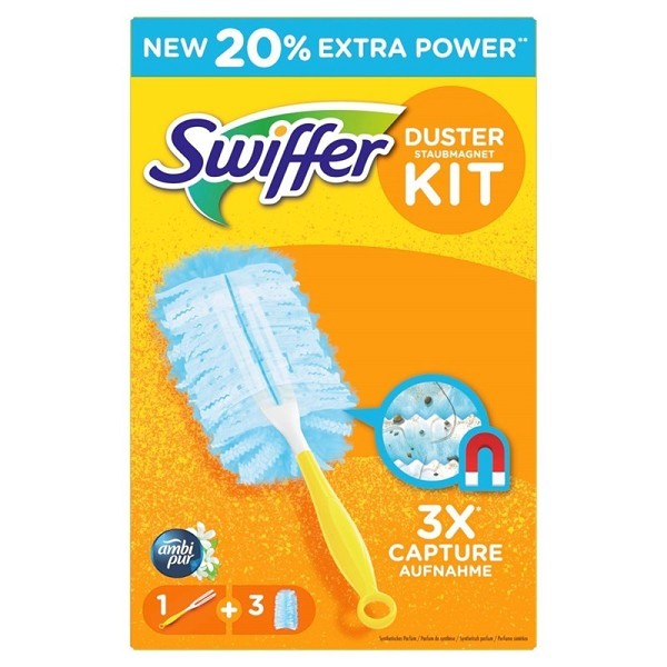 Swiffer Duster starterkit ambi pur met 3 navullingen