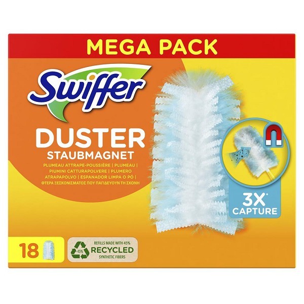 Swiffer Duster Stofmagneet navulling doosje a 18 stuks