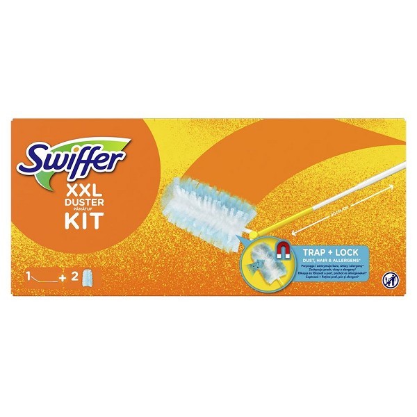 Swiffer Duster XXL Stofmagneet 1 uitschuifbaar handvat met 2 navullingen