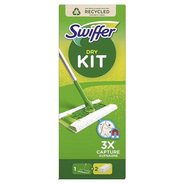 Swiffer Sweeper starterkit met 2 droge doekjes