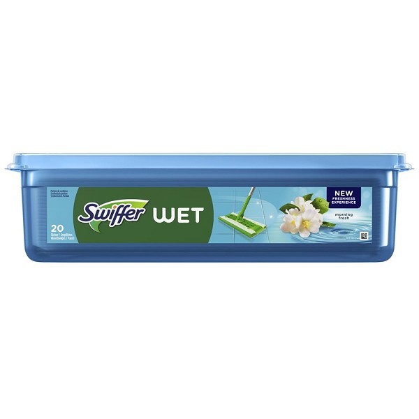 Swiffer Wet vochtige vloerdoekjes Alpengeur doosje a 20 stuks