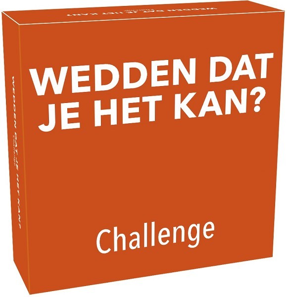 Tactic Gift Game : Wedden dat je het kan Challenge (NL)