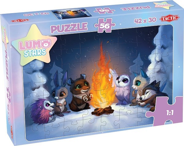 Tactic Puzzel Lumo Stars By the Fire - 56 Stukjes