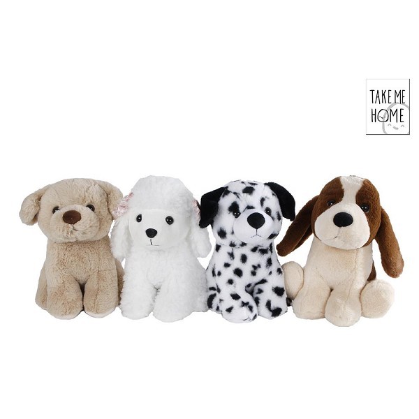 Take Me Home hond L pluche 28cm