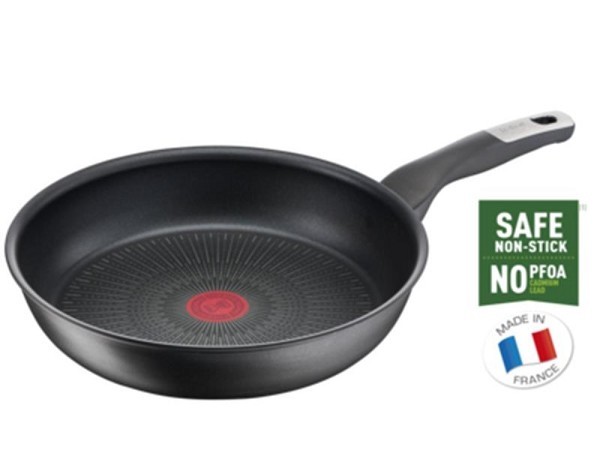 Tefal Unlimited Koekenpan 20cm van aluminium met titainium coating, geschikt voor alle warmtebronnen, inclusief inductie