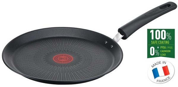 Tefal Unlimited Pannenkoekpan 25cm met anti-aanbaklaag en thermo signal