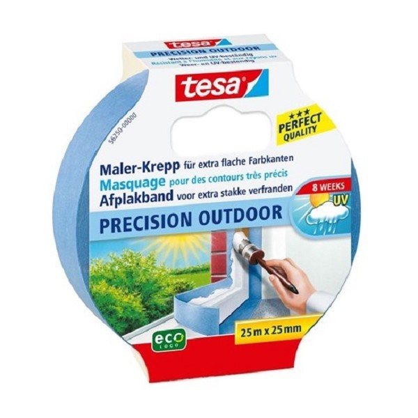 Tesa afplakband outdoor 25 m