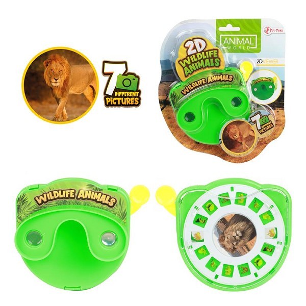 Toi Toys Animal World diakijker viewer dieren